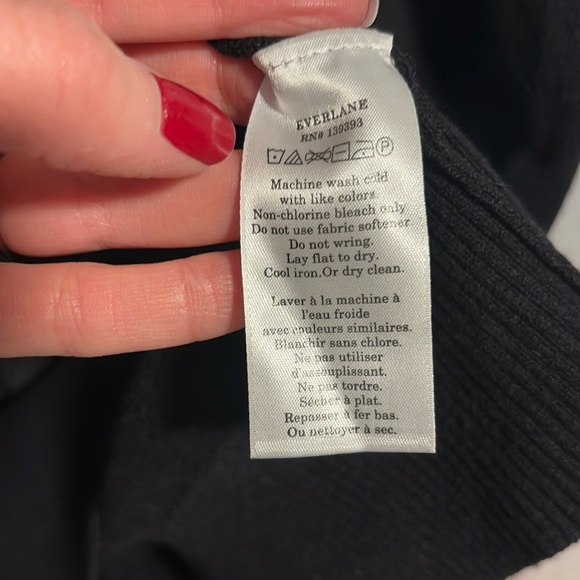 NWOT Everlane The No-Sweat Sweater | Uniform - Picture 10 of 12